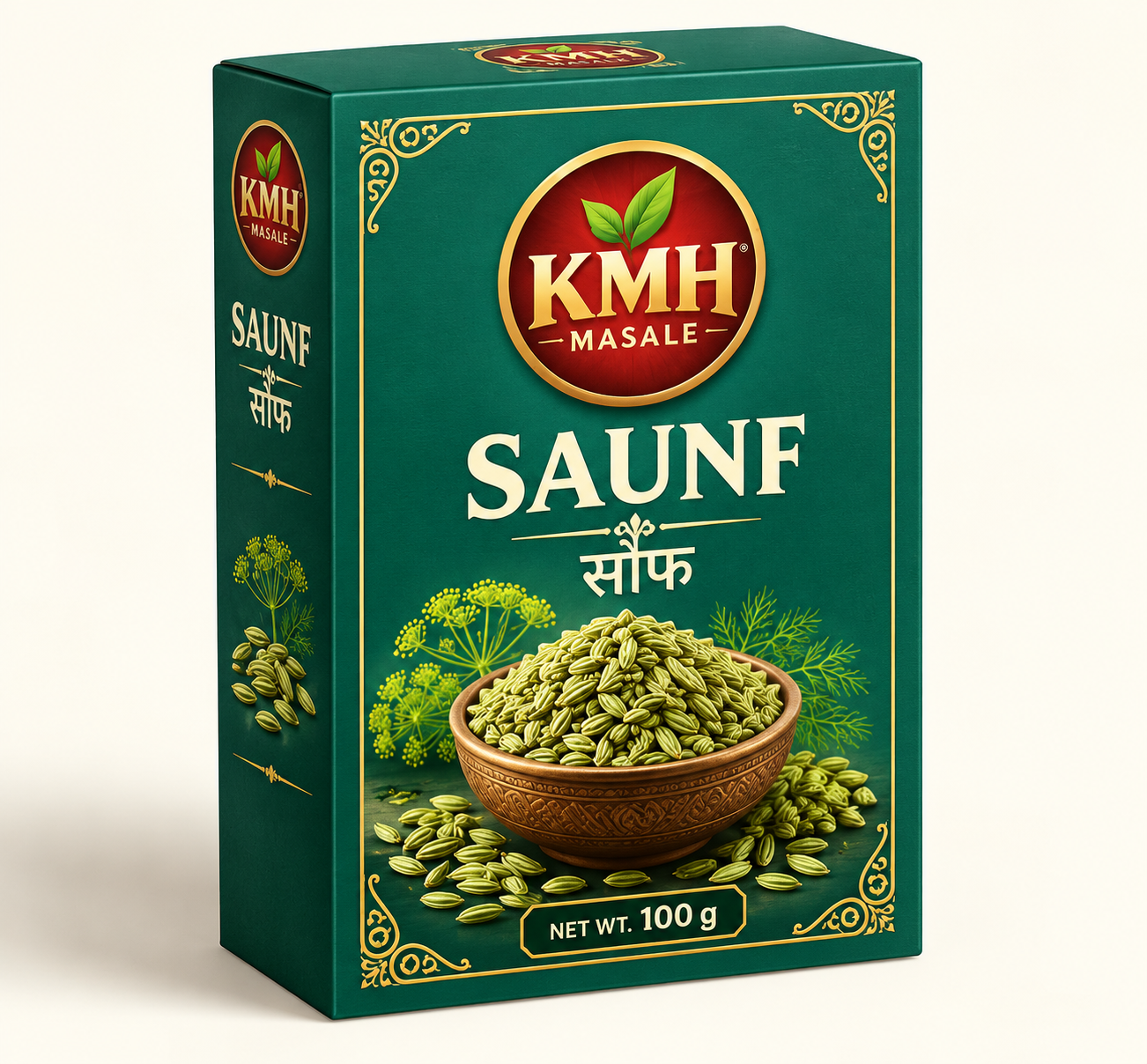 KMH Masale Saunf packaging