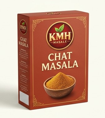 KMH Masale Chat Masala packaging