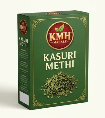 KMH Masale Kasuri Methi packaging
