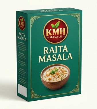 KMH Masale Raita Masala packaging